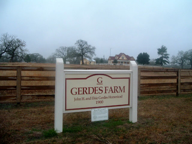 Photo of John H. and Elsie Gerdes Homestead (1900) in Deanville 