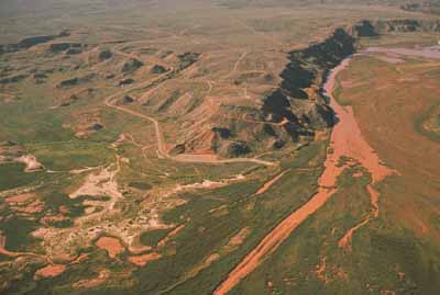 Photo of the Alibates Flint Qyarries Near Amarillo Texas