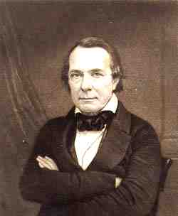 Painting of President Lamar, second President of the Republic of Texas
