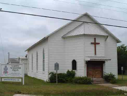 Photo of the Bagdad Presbyterian Church Organized in Leander area in 1857