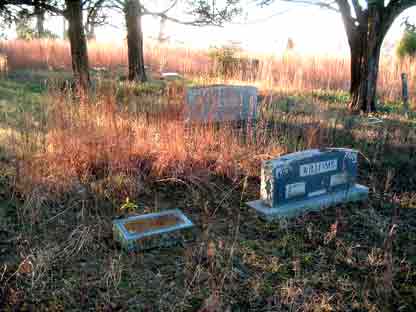 Photo of the Hamilton Chappel cemetery